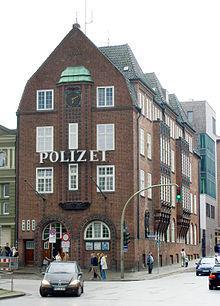 The famous Davidwache in Hamburg