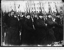 Red Army parade in Moscow 1922