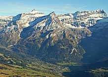 Les Diablerets - highest elevation in the canton