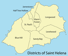 Distritos de Santa Helena.