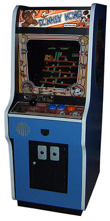 The arcade game Donkey Kong