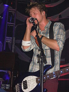 Dougie Poynter το 2009
