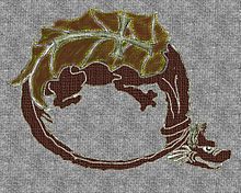 Lohikäärmeen ritarikunnan symboli  