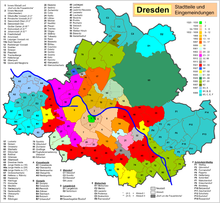 Districts and incorporations