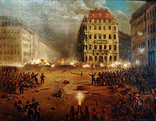 May Day Uprising in Dresden, 1849