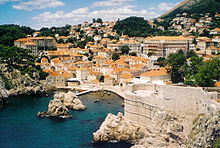 Dubrovnik, view from the sea