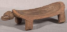 Dujo , krzesło z drewna wykonane przez Taínos.
