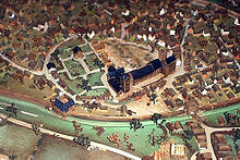 Duisburg in the Middle Ages (model photograph)