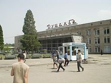 Dushanbe treinstation  