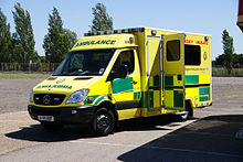 Serviço de Ambulância do Leste da Inglaterra Ambulância de emergência