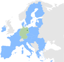 Berlin's position in Germany and the European Union