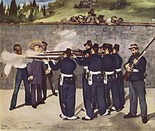 De Executie van Keizer Maximiliaan van Mexico is een schilderij van Edouard Manet. Het toont een vuurpeloton.