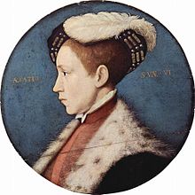 Edward VI da Inglaterra, aos seis anos de idade