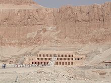 De tempel in Deir el-Bahri