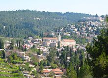 Ein Karem nas colinas de Jerusalém