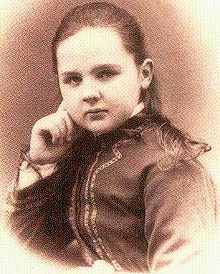 Emma op 12-jarige leeftijd in 1870