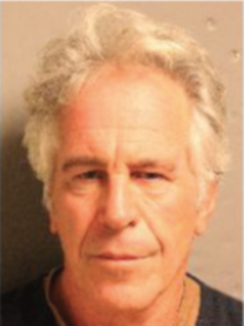 Epstein's laatste mugshot, 9 juli 2019  