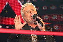 Eric Bischoff was on the creative team for TNA (2010-2014).