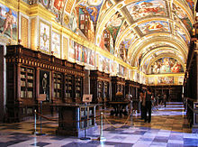 Library room of the Escorial