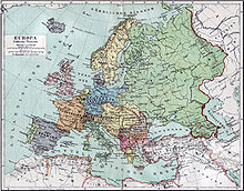 Europe in 1890