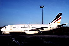Antiguo Boeing 737-200 de Europe Airpost  