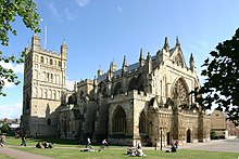 La cathédrale d'Exeter