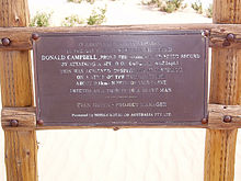 Placa Campbell no Posto de Nível