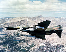 An F-4G with AGM-88 HARM, AGM-65 Maverick, ALQ-119 ECM jammer, AGM-78 Standard ARM and AGM-45 Shrike, photographed circa 1981.