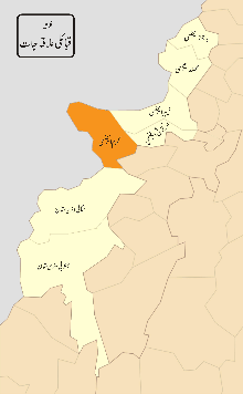Mapa agentúry Kurram