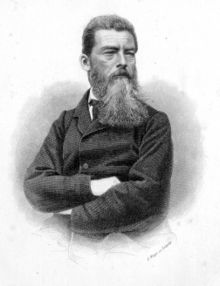 Ludwig Feuerbach (1804-1872) ontwikkelde een godsdienstfilosofie die beïnvloed was door naturalistische ideeën.