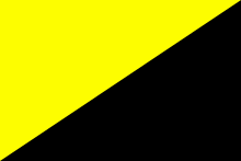 Some anarcho-capitalist groups use the gold and black flag as a symbol (e.g. AnarkoKapitalistisk Front of Sweden).