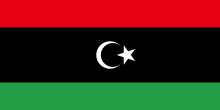 Since the beginning of the uprisings against the Gaddafi regime, opposition forces mostly used the former flag of the United Kingdom of Libya.