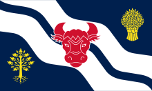 Vlag van Oxfordshire