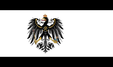 Flag of the Kingdom of Prussia existing from 1701 to 1918
