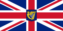 Offizielle Flagge des Lord Lieutenant von Irland