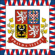 Vlag van de president van de Tsjechische Republiek