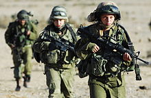 Female soldiers of the Karakal battalion