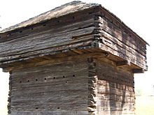 Fort utilisé pour emprisonner les Cherokees avant le Trail of Tears