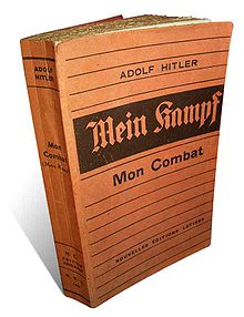 Couverture de l'édition française de Mein Kampf