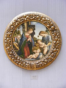 Fra Bartolommeo: The Holy Family with the Boy John (c. 1490; Alte Pinakothek, Munich)