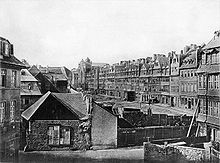 Demolition of the former ghetto Judengasse Frankfurt, 1868 (Photography by Carl Friedrich Mylius)