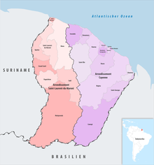 French Guiana municipalities