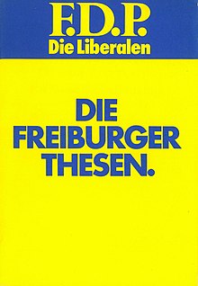 Freiburg theses, FDP basic principles of 1971