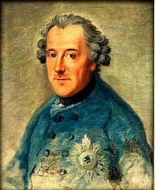 Frederick II of Prussia, Portrait by Johann Georg Ziesenis, 1763