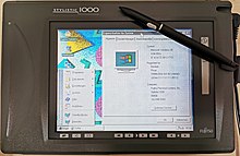 Pen tablet PC anno 1996: Stylistic 1000