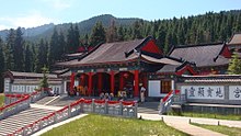 Temple of Happiness and Longevity in Xinjiang.