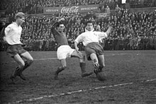 Away match at Holstein Kiel (0:2), 17 February 1957