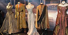 Costumes from season 4 of Characters at the Royal Court