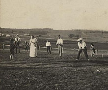 Historical photograph from Australia, 1913