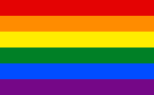 De LGBT Regenboogvlag  